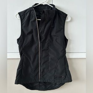 MPG Women's Black Zip-Front Athletic Vest
